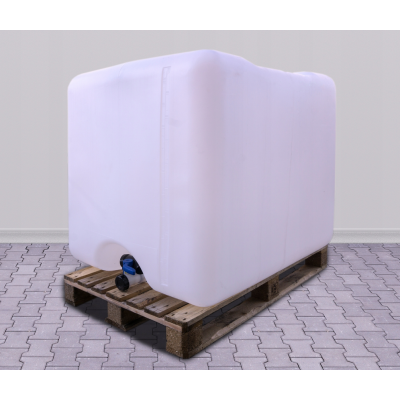 Wkład kontenera IBC 1000 L | FABRYCZNIE NOWY BIAŁY (UV)